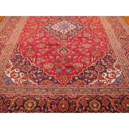 Carpet Shiraz Red Persian Oriental Runner Short Flor New 3797A 